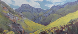 Tradouw Pass | 2017 | Oil on Canvas | 40 x 60 cm